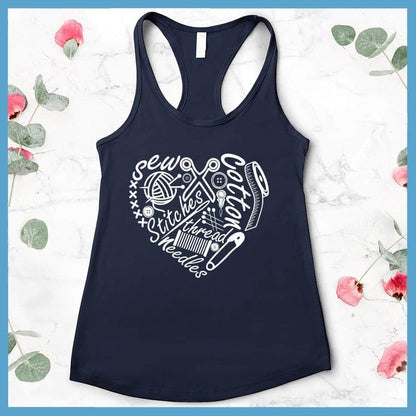 Sewing Heart Tank Top