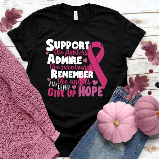 Never Give Up Hope Colored Edition T-Shirt