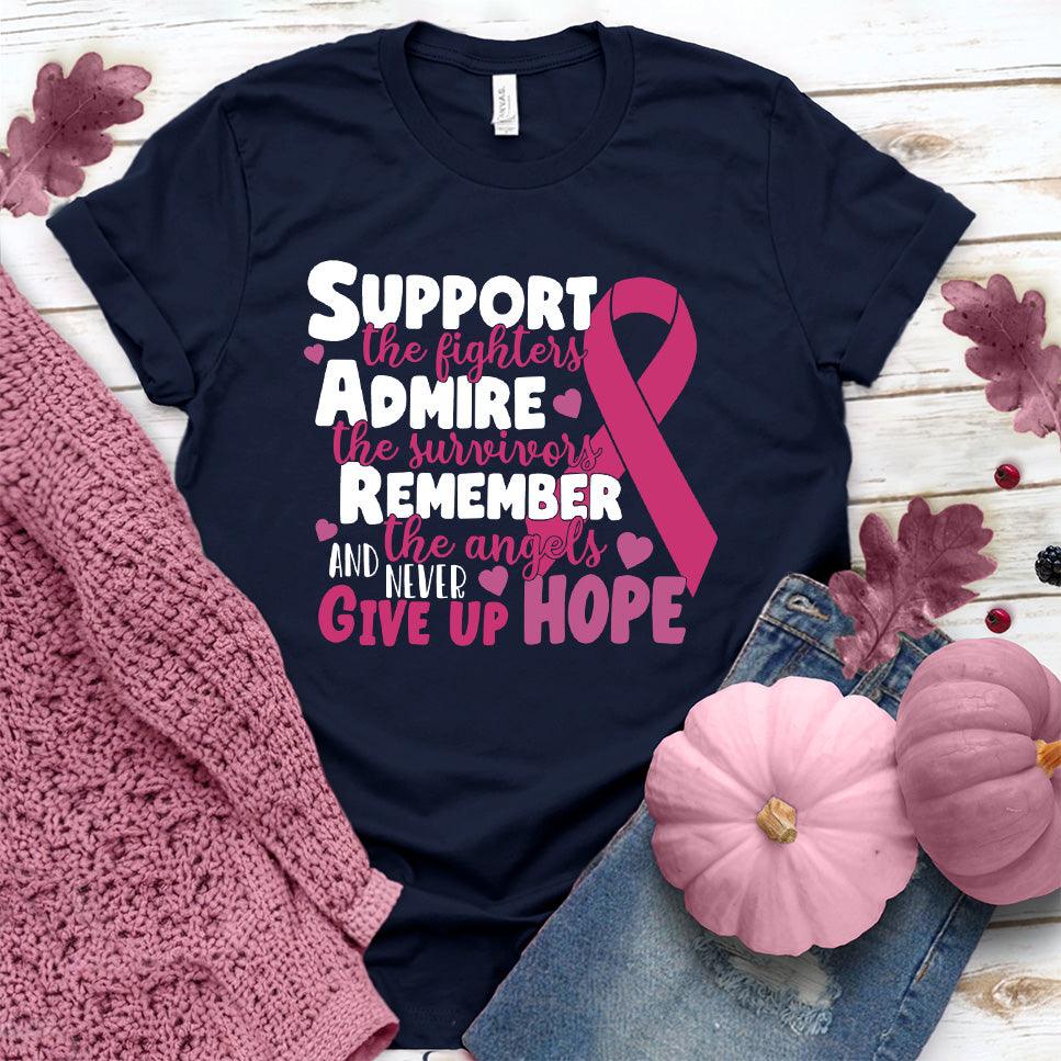 Never Give Up Hope Colored Edition T-Shirt
