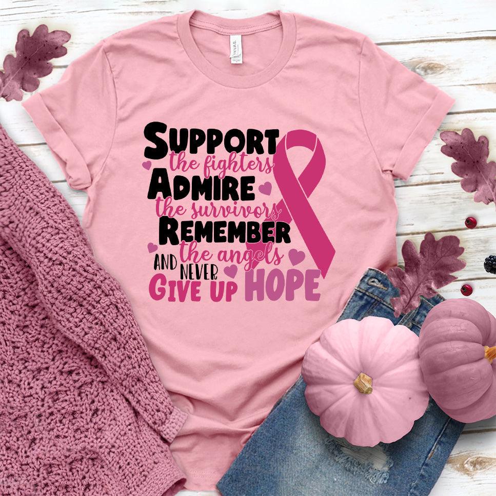 Never Give Up Hope Colored Edition T-Shirt