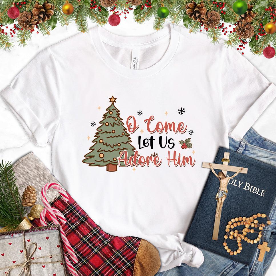 O Come Let Us Adore Him Colored Edition T-Shirt