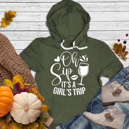 Oh Sip It's A Girl's Trip Hoodie