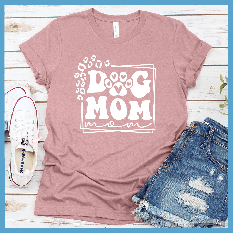 Dog Mom Retro T-Shirt