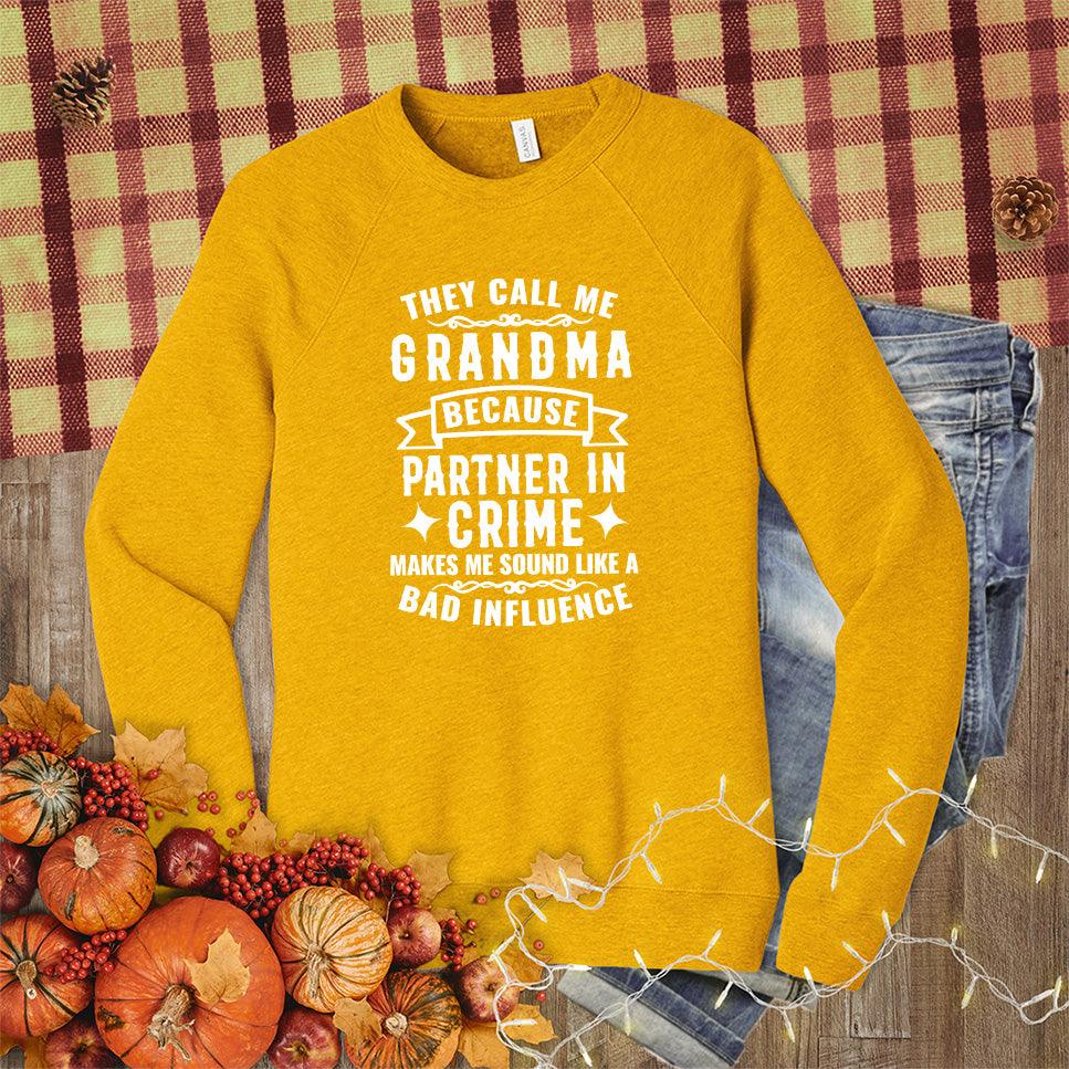 Partner In Crime Grandma Sweatshirt