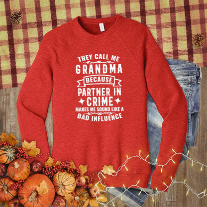 Partner In Crime Grandma Sweatshirt