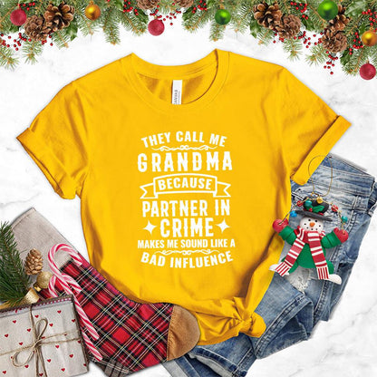Partner In Crime Grandma T-Shirt