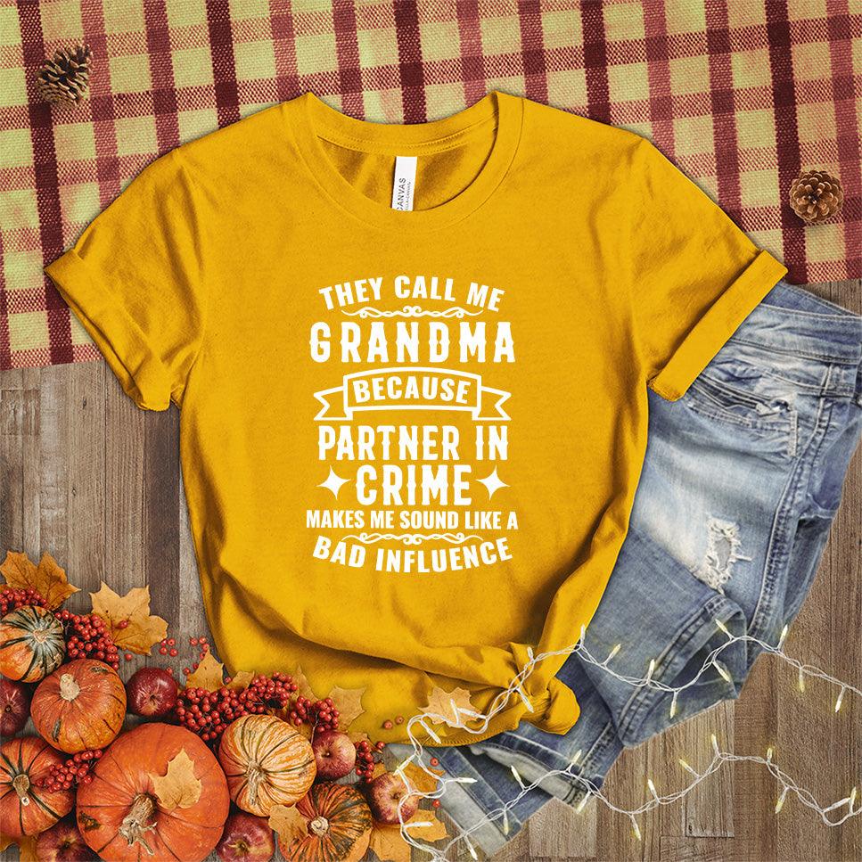 Partner In Crime Grandma T-Shirt