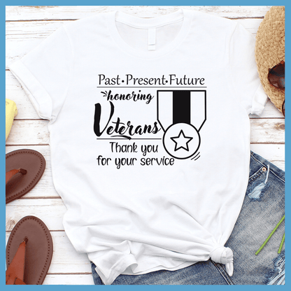 Honoring Veterans, Thank You For Your Service T-Shirt