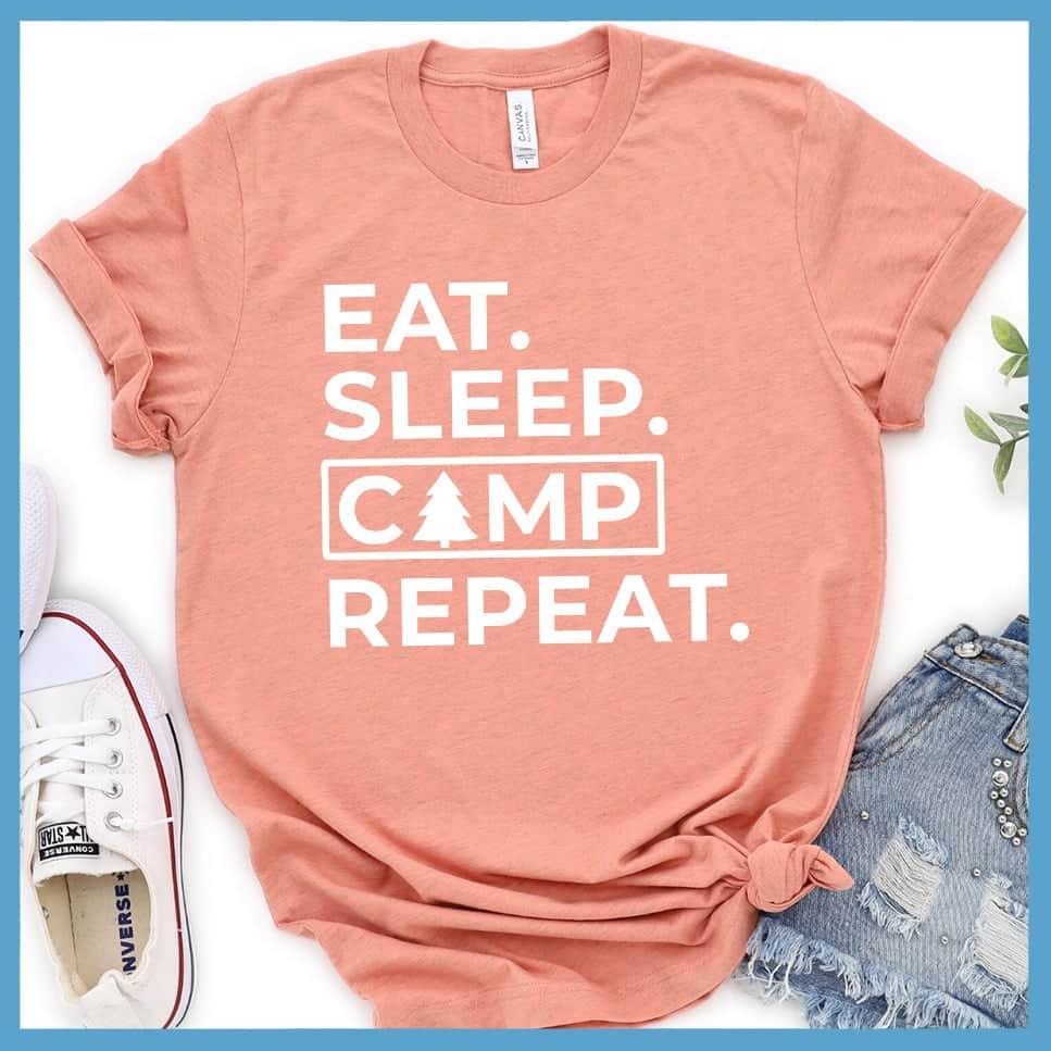Eat Sleep Camp Repeat T-Shirt