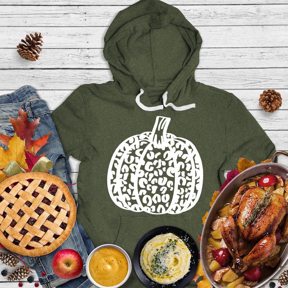 Pumpkin Leopard Hoodie
