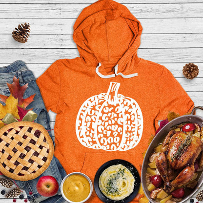 Pumpkin Leopard Hoodie
