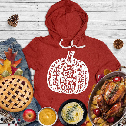 Pumpkin Leopard Hoodie