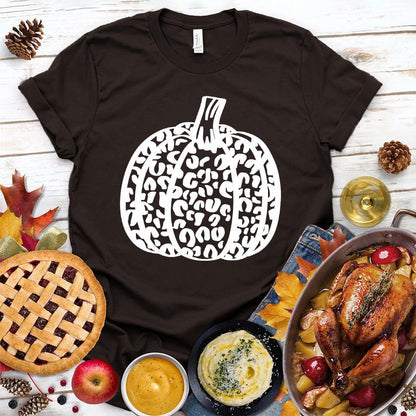 Pumpkin Leopard T-Shirt