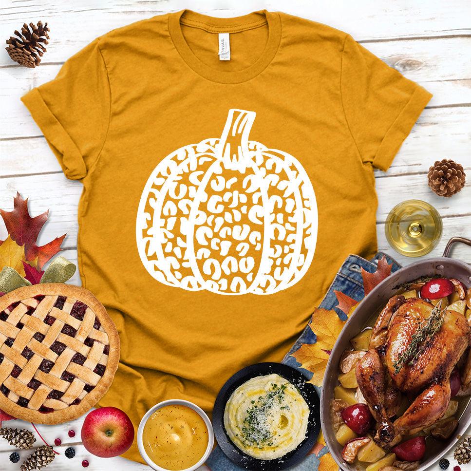 Pumpkin Leopard T-Shirt