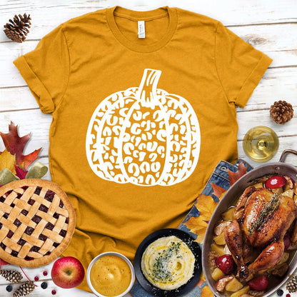 Pumpkin Leopard T-Shirt