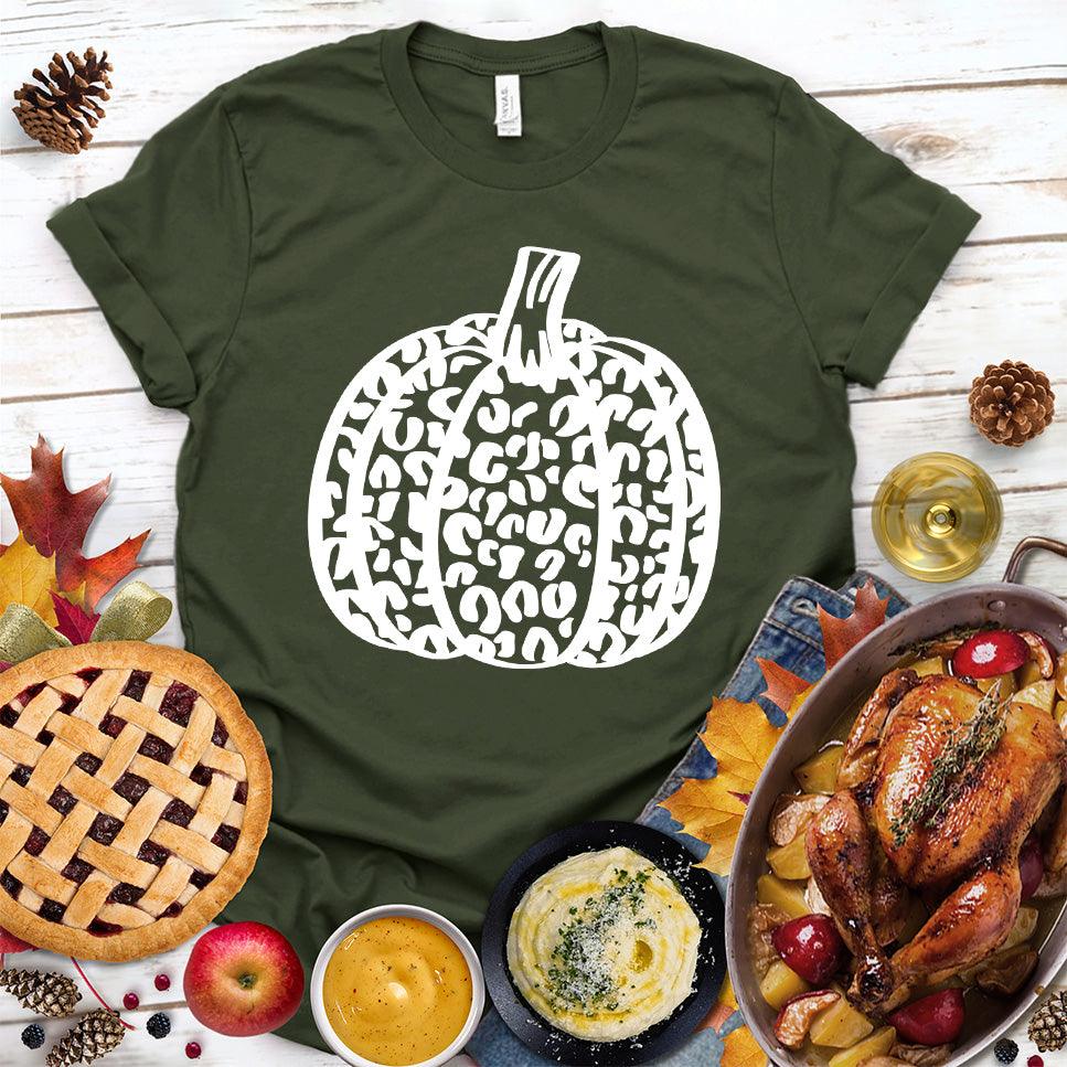 Pumpkin Leopard T-Shirt