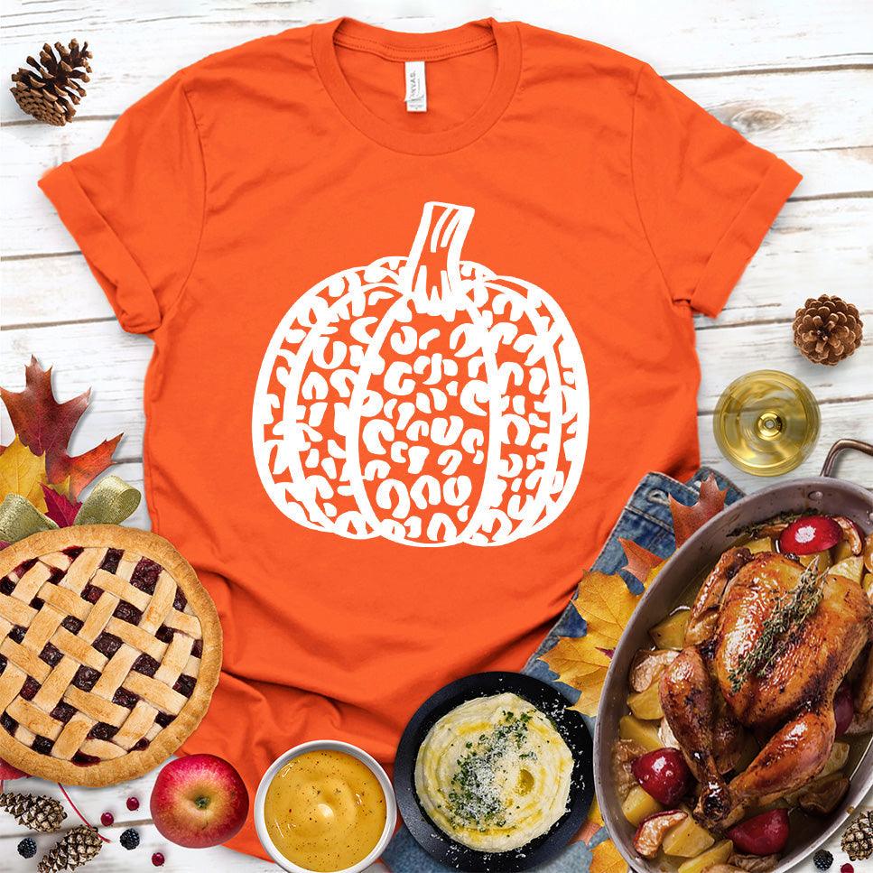 Pumpkin Leopard T-Shirt