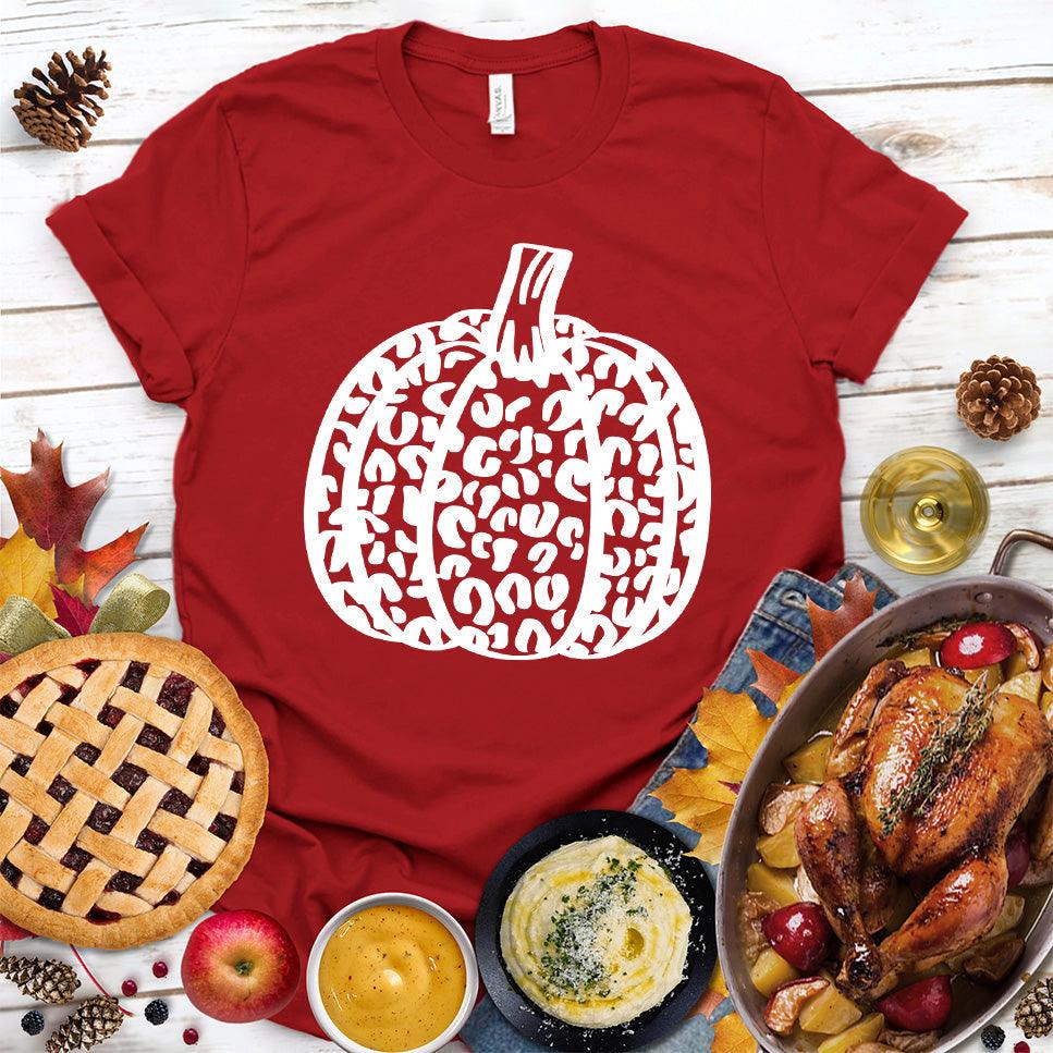 Pumpkin Leopard T-Shirt