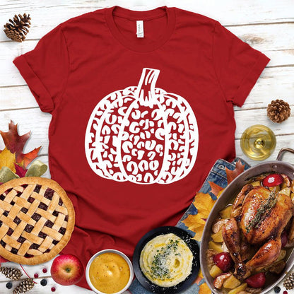 Pumpkin Leopard T-Shirt