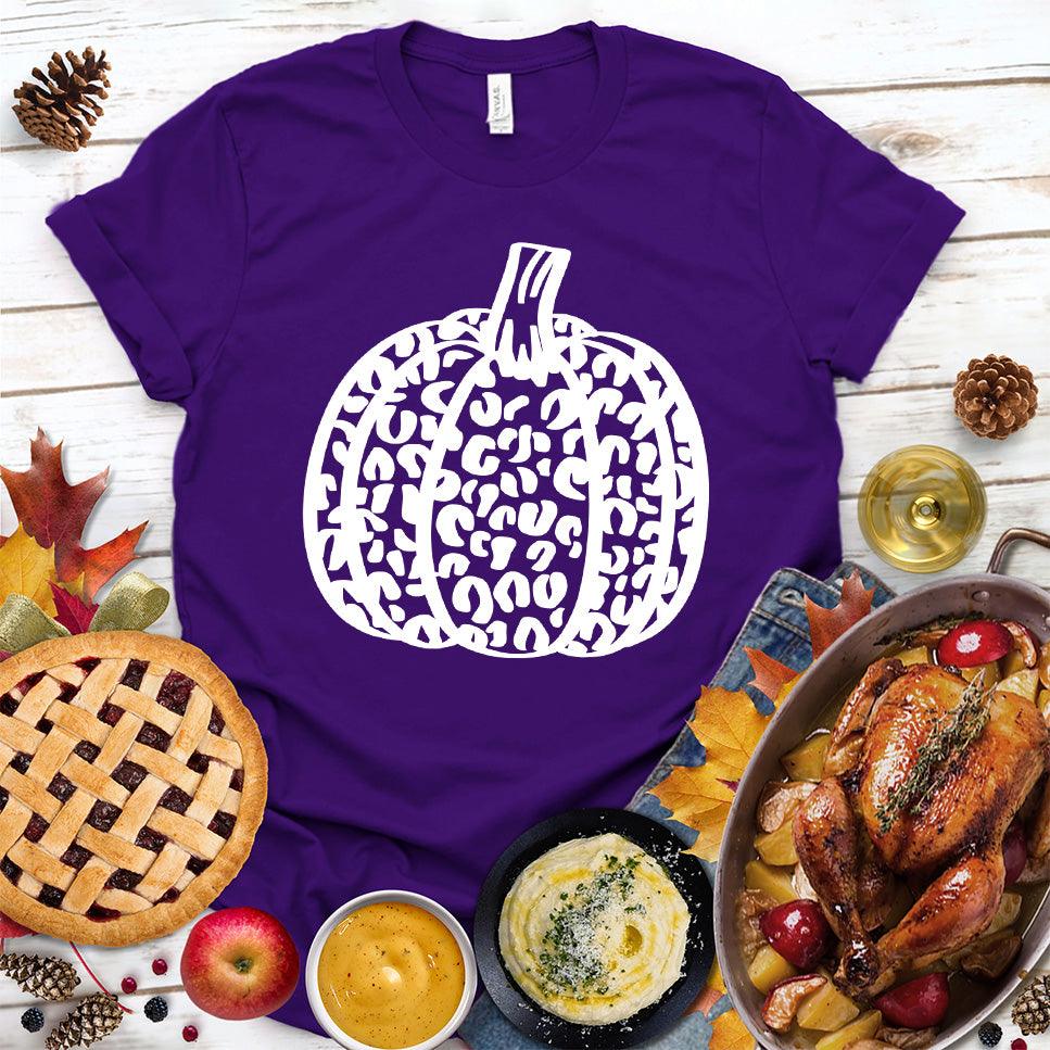 Pumpkin Leopard T-Shirt