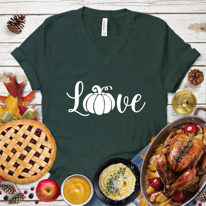 Pumpkin Love V-Neck