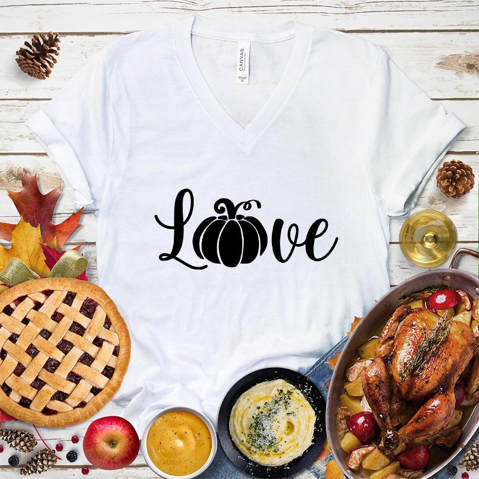 Pumpkin Love V-Neck