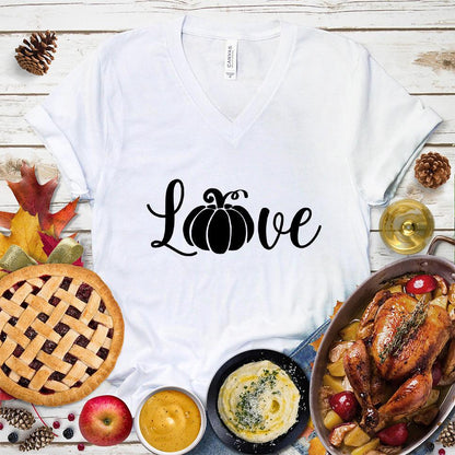 Pumpkin Love V-Neck