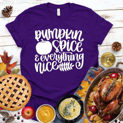 Pumpkin Spice And Everything Nice Version 2 T-Shirt