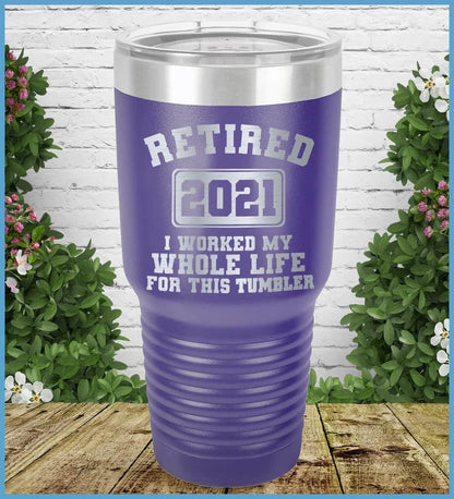 Retired 2021 Tumbler