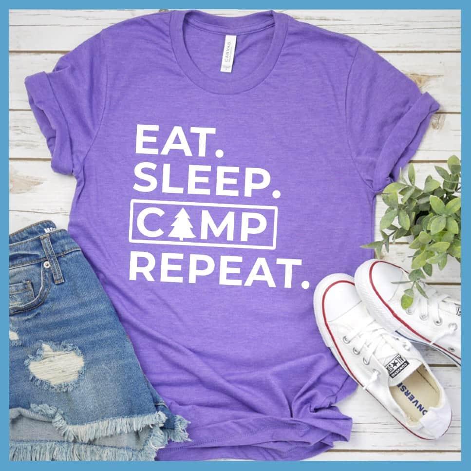 Eat Sleep Camp Repeat T-Shirt