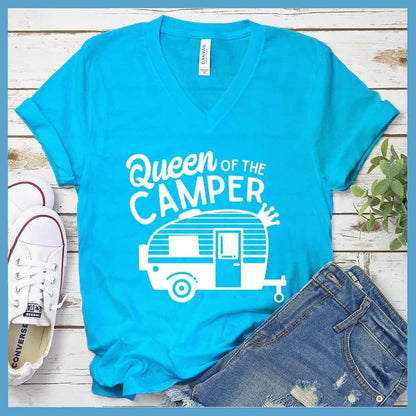Queen Of The Camper V-neck