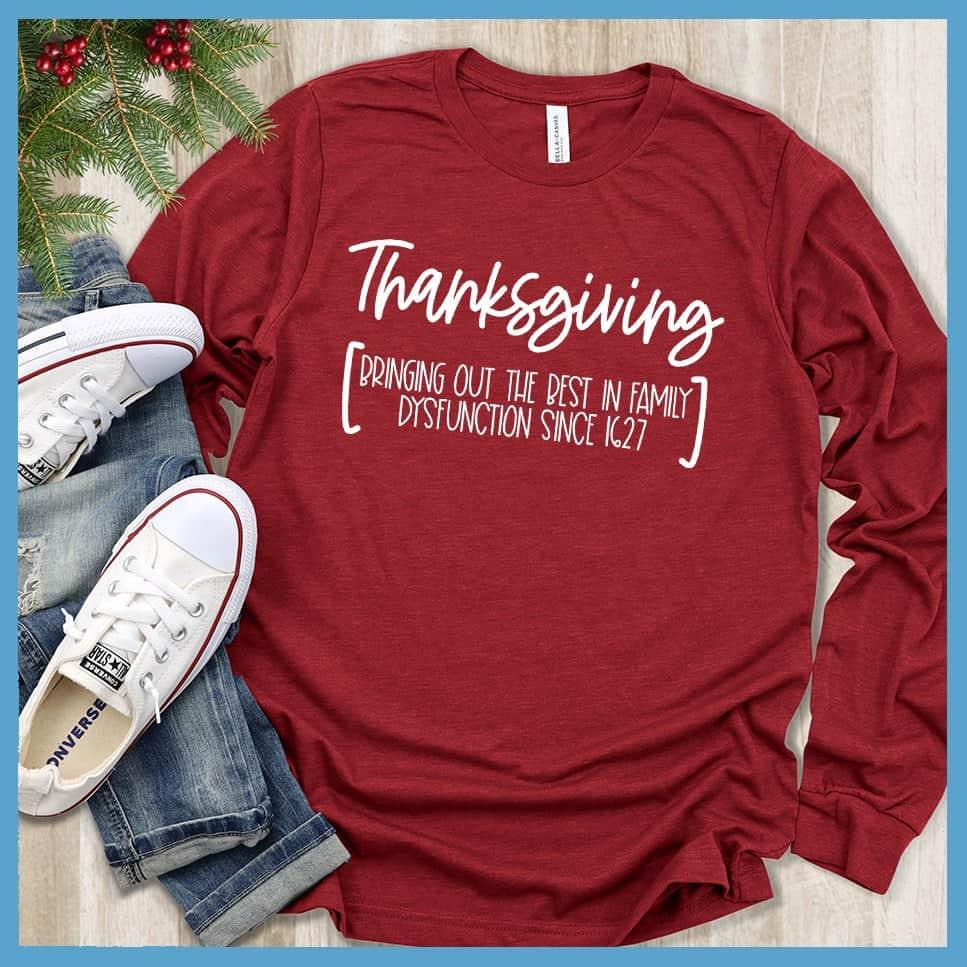 Family Thanksgiving Long Sleeves