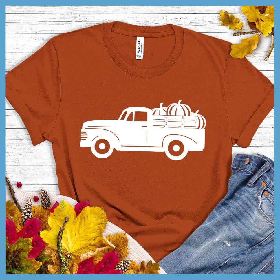 Vintage Truck Pumpkin T-Shirt