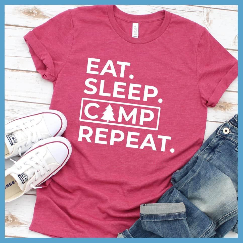 Eat Sleep Camp Repeat T-Shirt