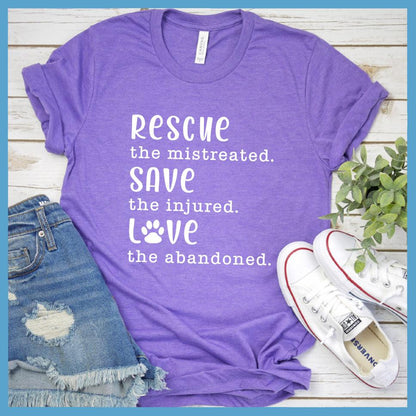 Rescue Save Love T-Shirt
