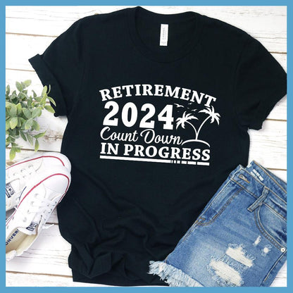 Retirement 2024 Countdown In Progress  T-Shirt