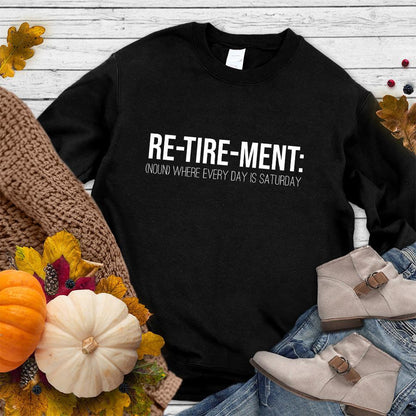 Retirement Noun Sweatshirt