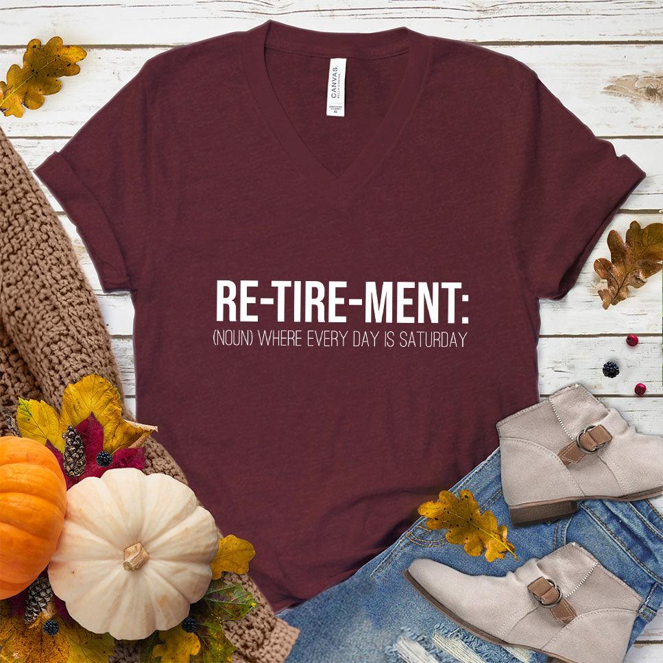 Retirement Noun V-Neck