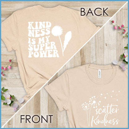 Kindness Is My Superpower, Scatter Kindness Version 2 T-Shirt