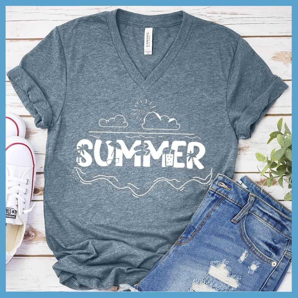 Summer V-neck
