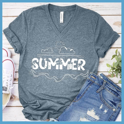 Summer V-neck