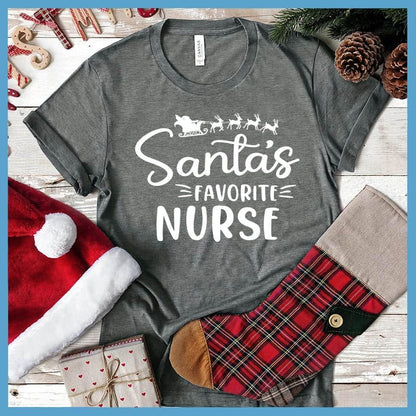 Santa's Favorite Nurse T-Shirt