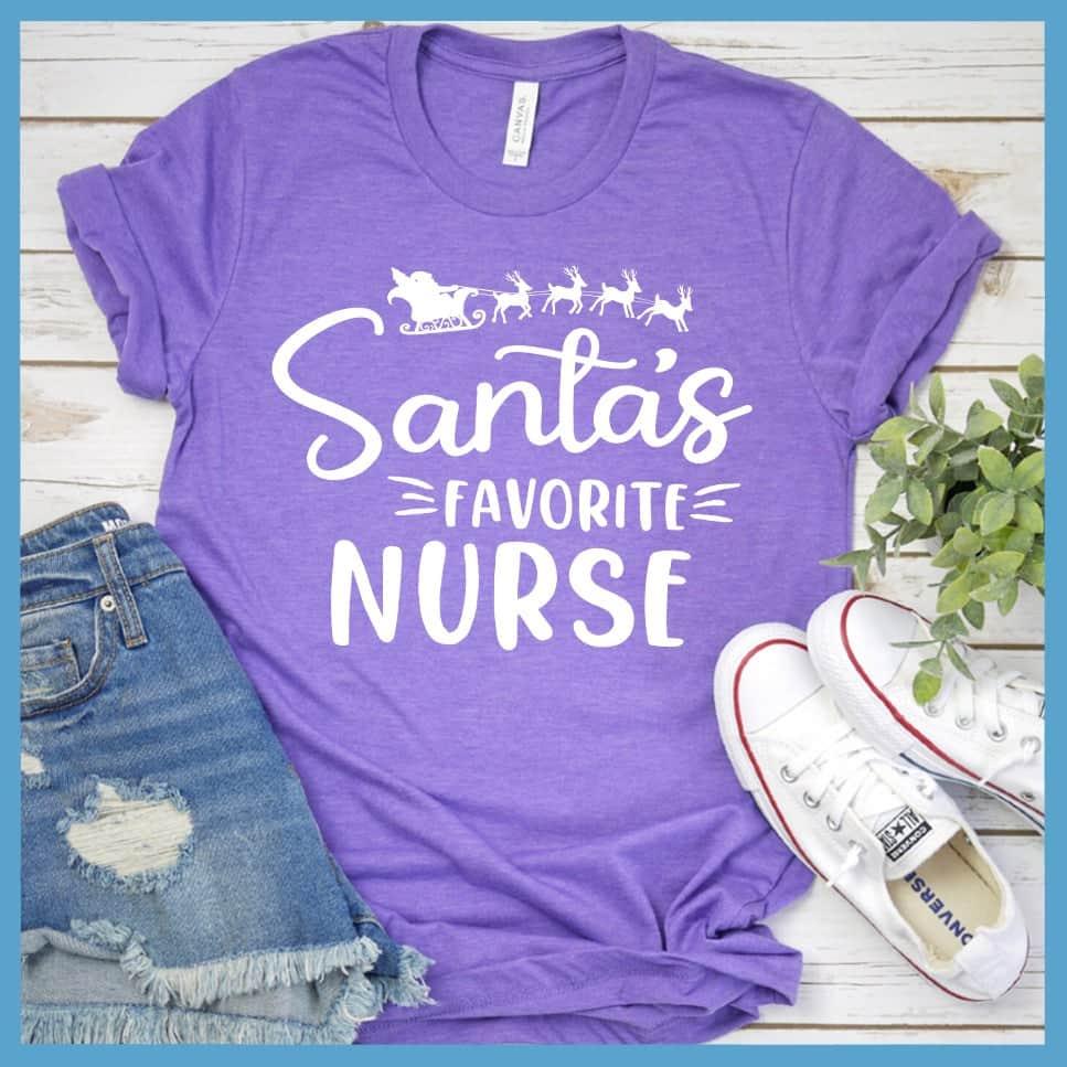 Santa's Favorite Nurse T-Shirt
