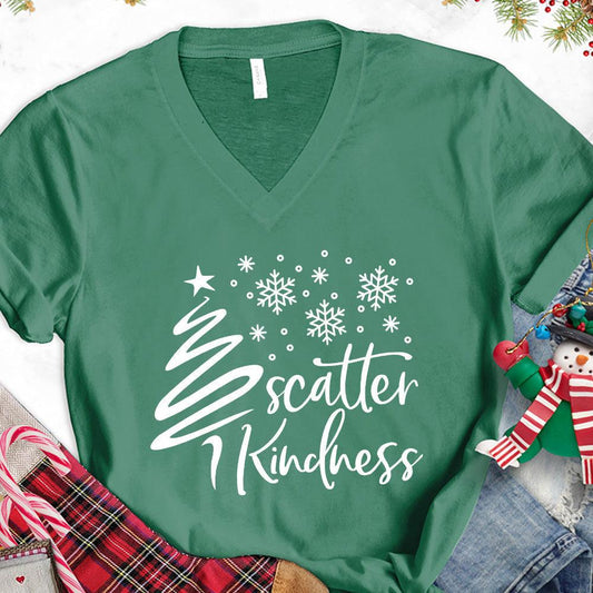 Scatter Kindness Christmas Edition V-Neck