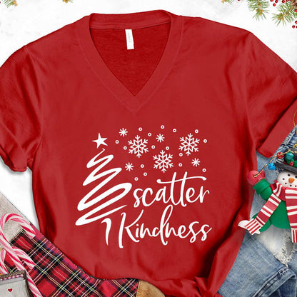 Scatter Kindness Christmas Edition V-Neck