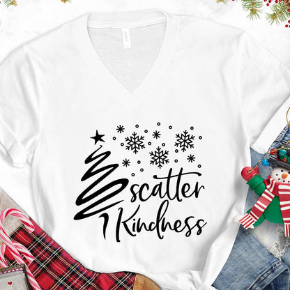Scatter Kindness Christmas Edition V-Neck