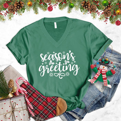 Season's Greeting V-Neck