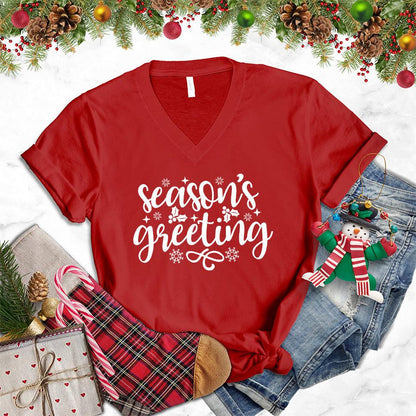 Season's Greeting V-Neck