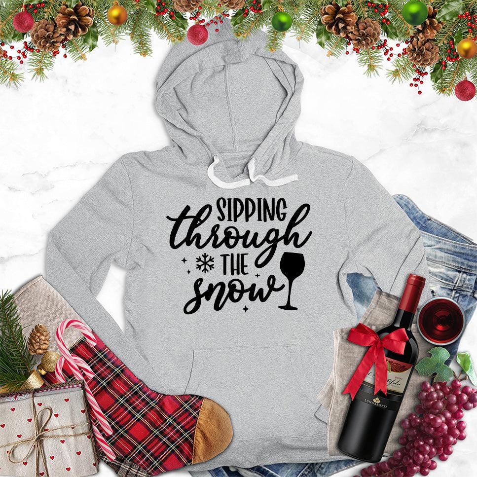 Sipping Through The Snow Hoodie