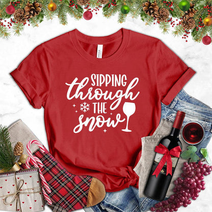 Sipping Through The Snow T-Shirt
